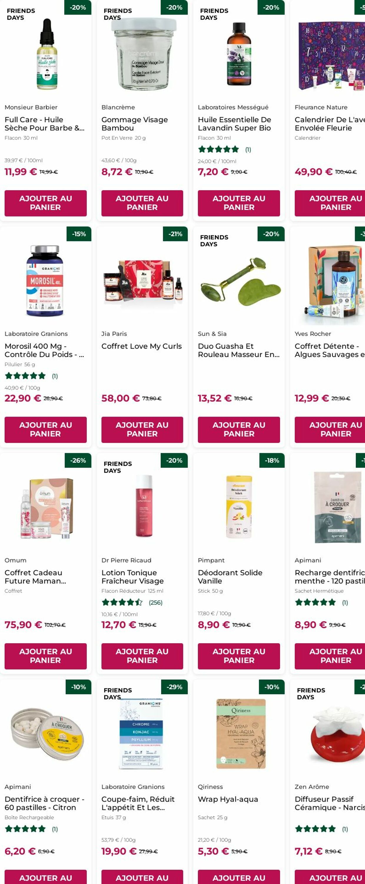 Catalogue Yves Rocher 22.09.2025 - 01.10.2025