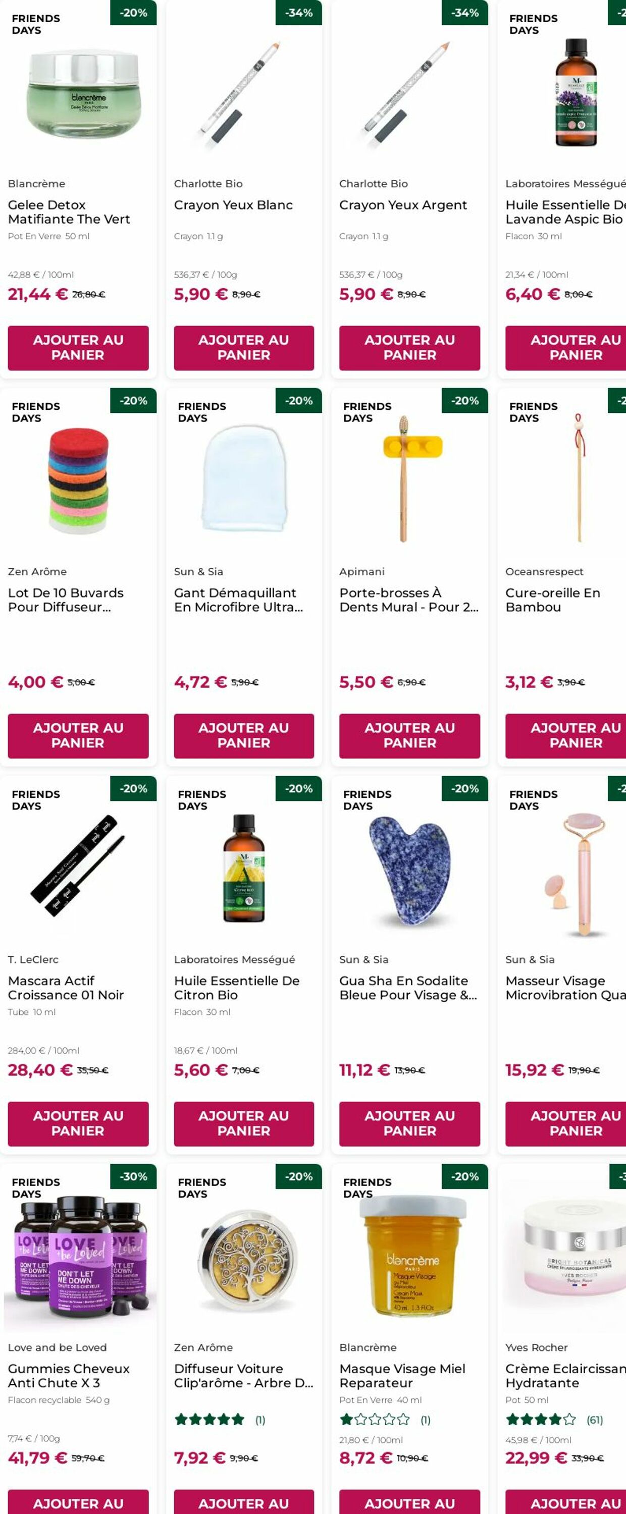 Catalogue Yves Rocher 22.09.2025 - 01.10.2025