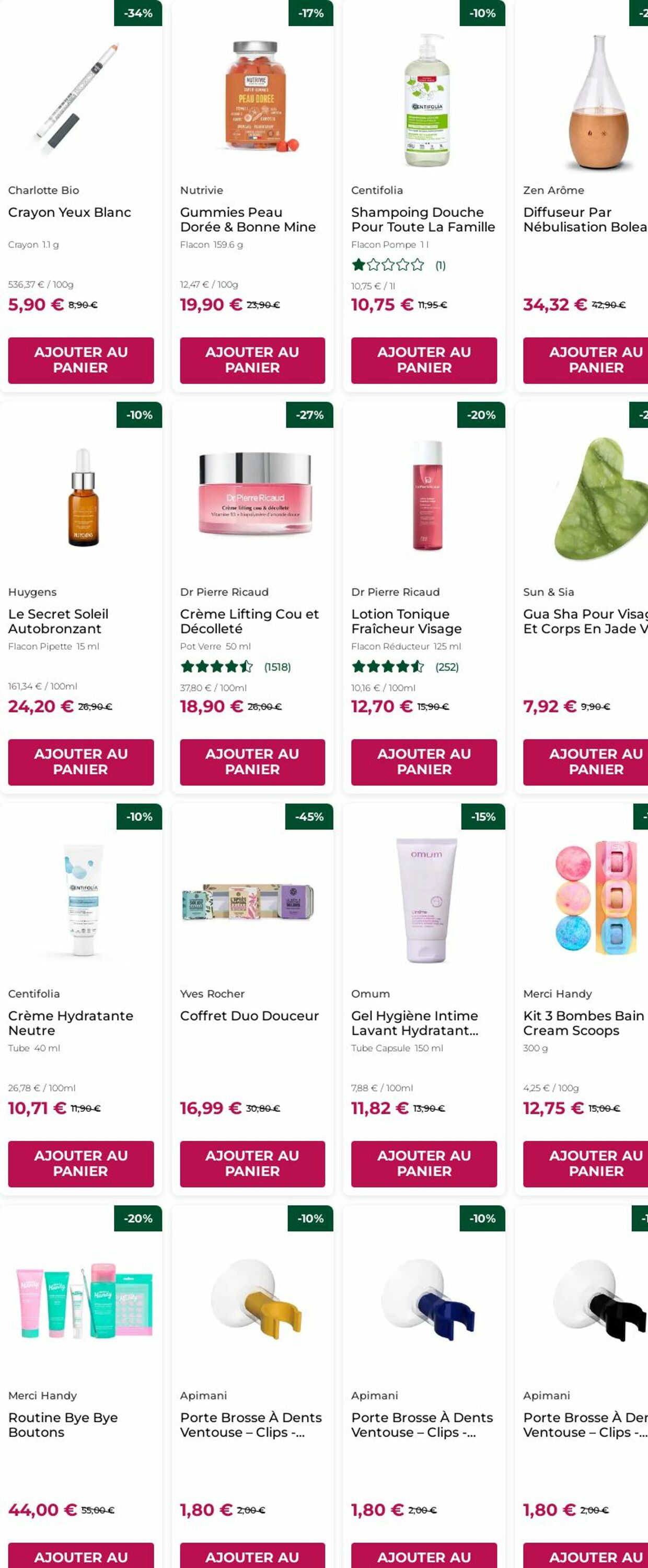 Catalogue Yves Rocher 18.08.2025 - 27.08.2025