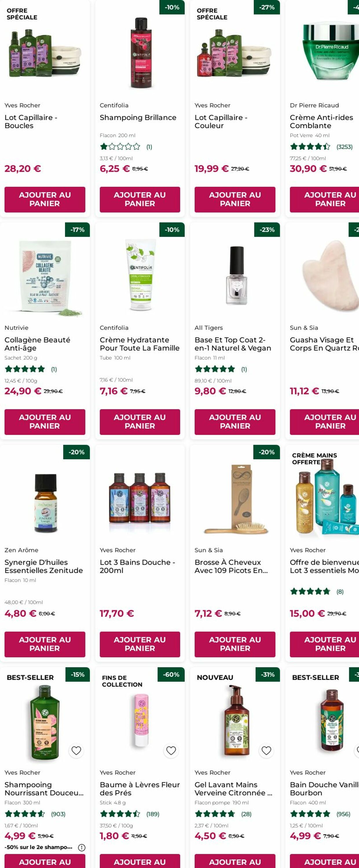 Catalogue Yves Rocher 18.08.2025 - 27.08.2025