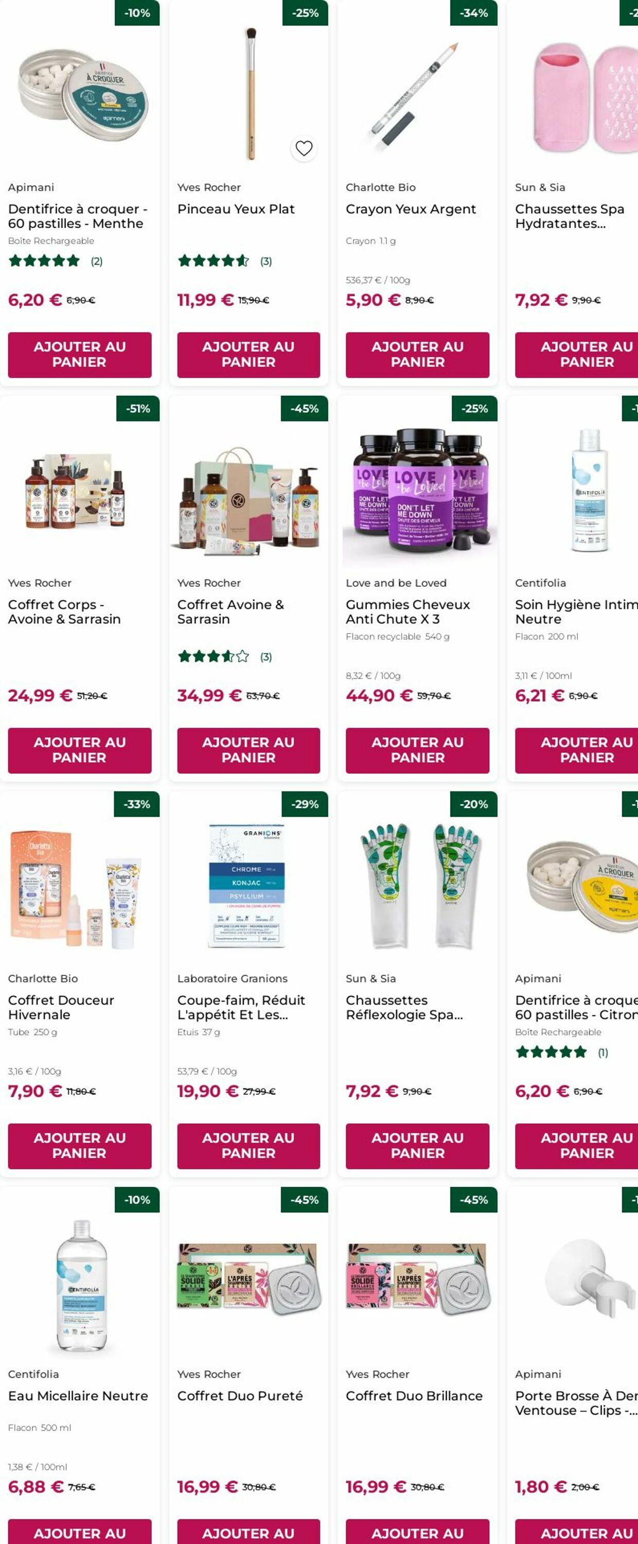 Catalogue Yves Rocher 18.08.2025 - 27.08.2025