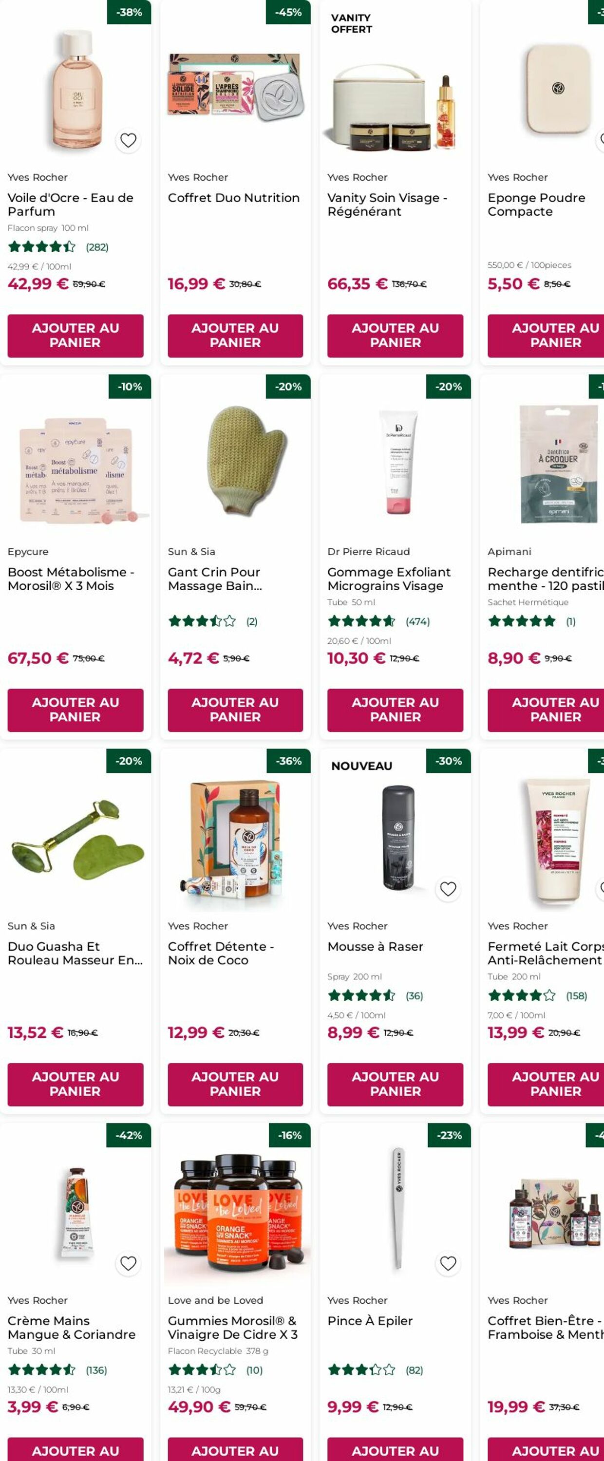 Catalogue Yves Rocher 18.08.2025 - 27.08.2025