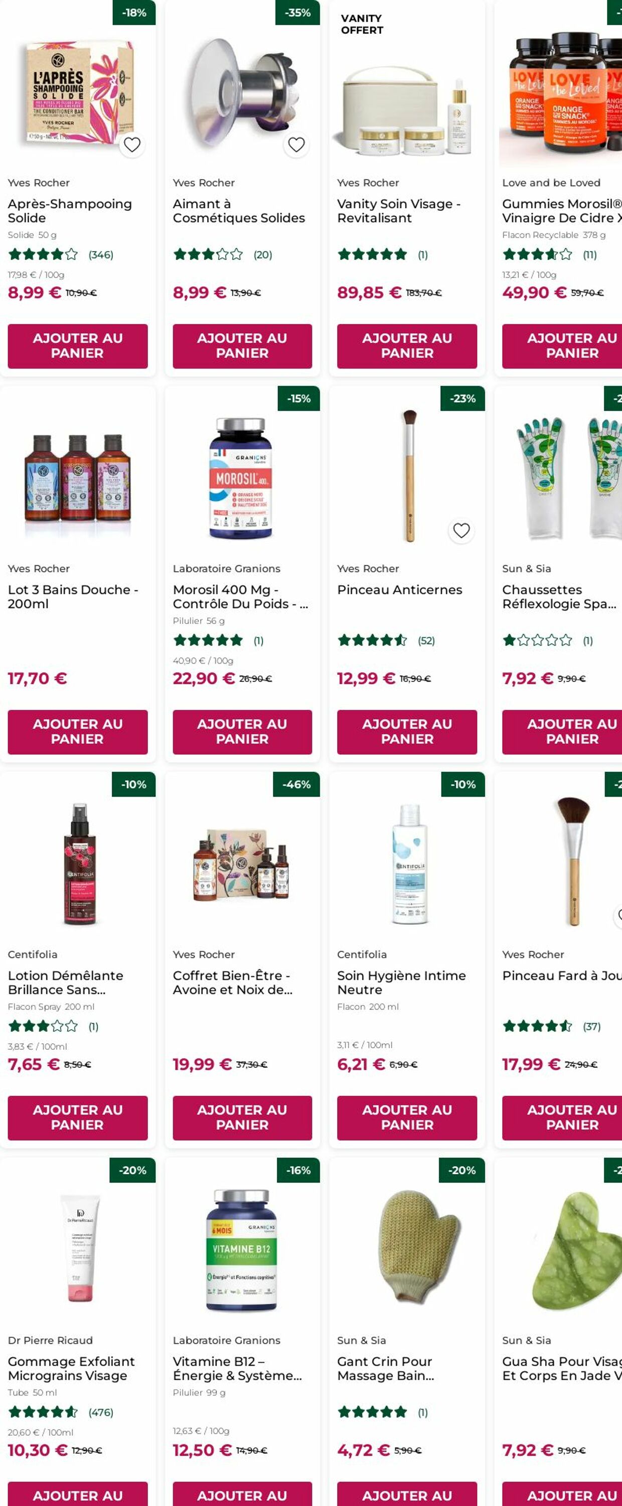 Catalogue Yves Rocher 08.09.2025 - 17.09.2025