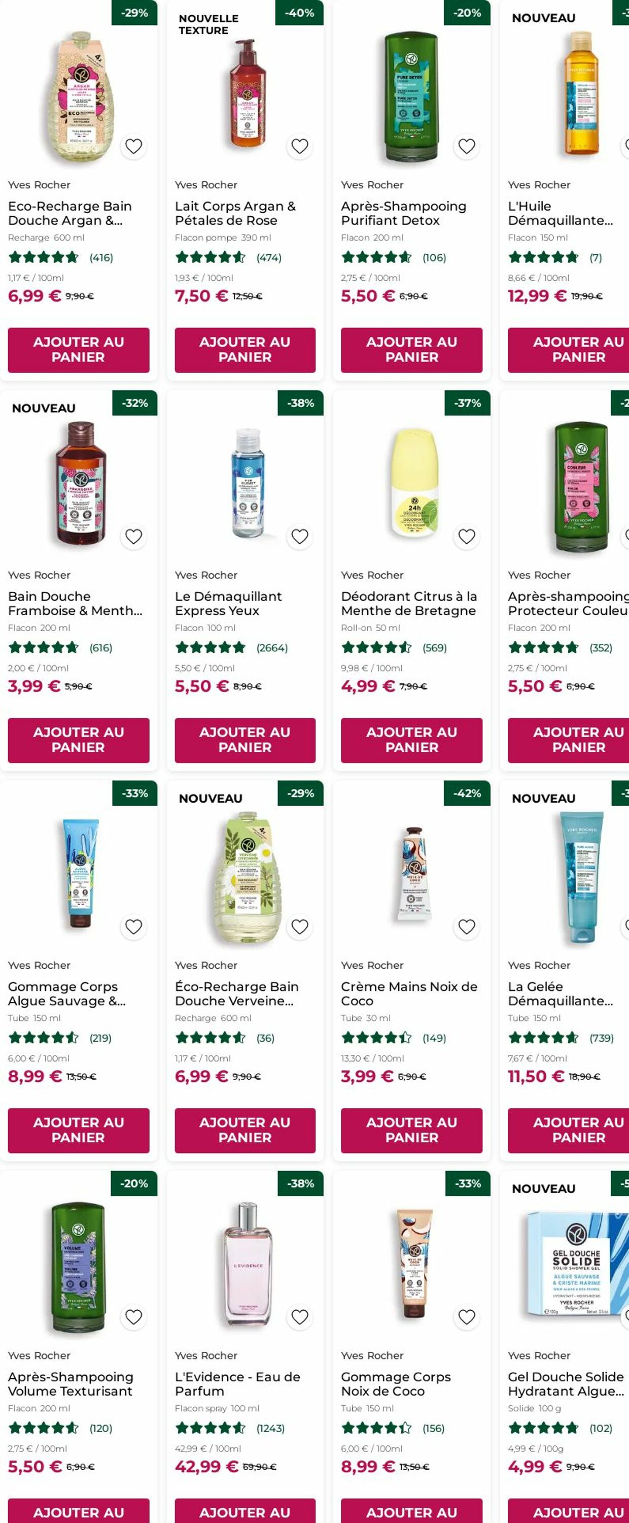 Catalogue Yves Rocher 08.09.2025 - 17.09.2025