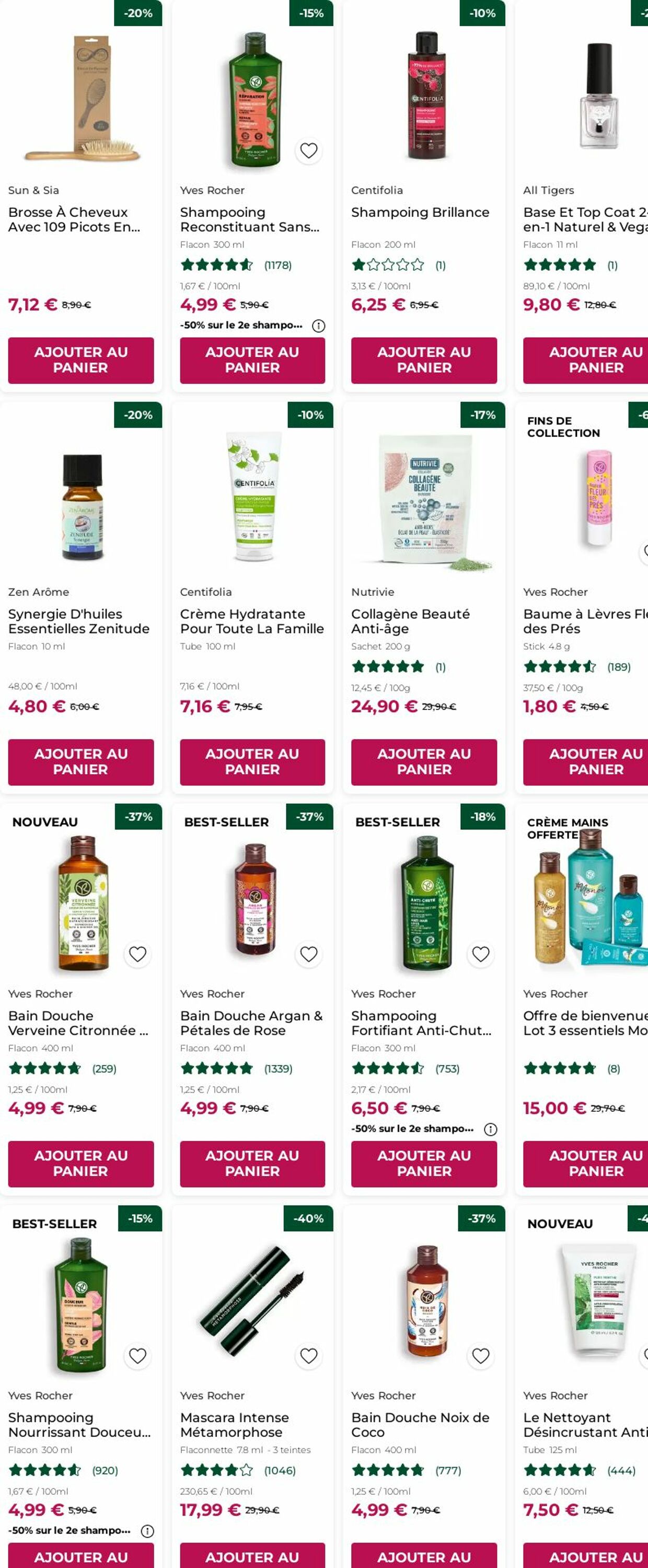 Catalogue Yves Rocher 08.09.2025 - 17.09.2025