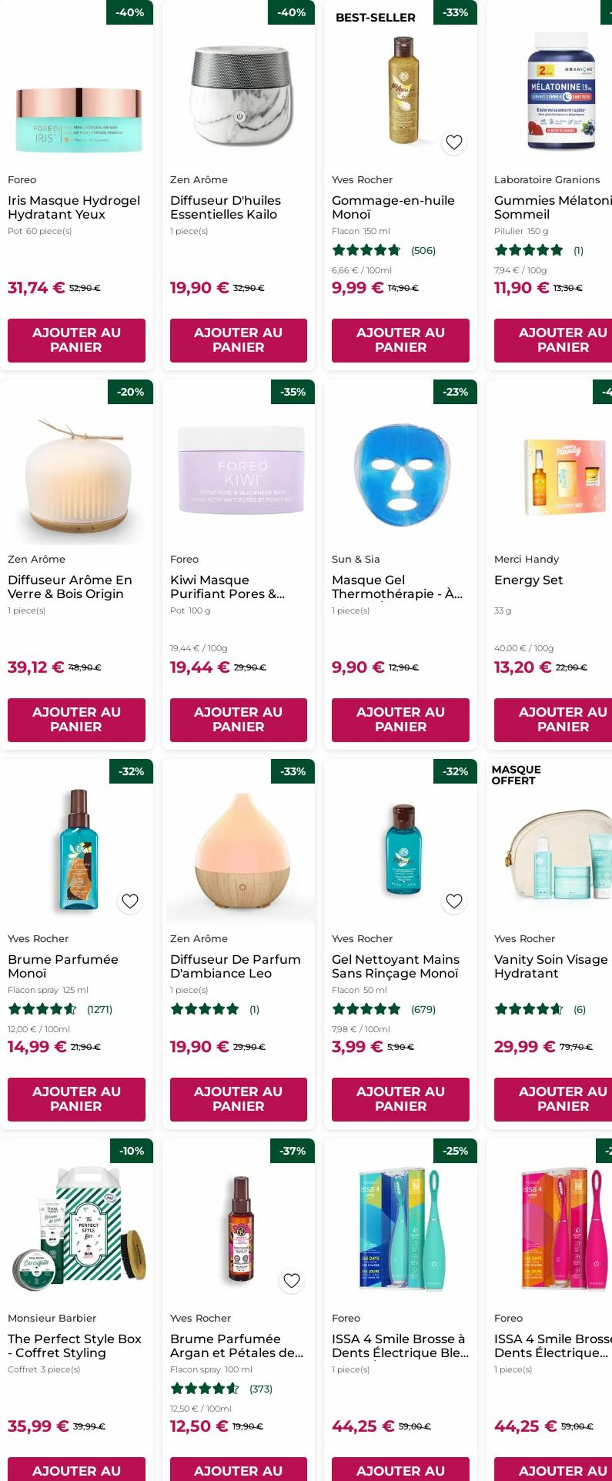 Catalogue Yves Rocher 08.12.2025 - 17.12.2025