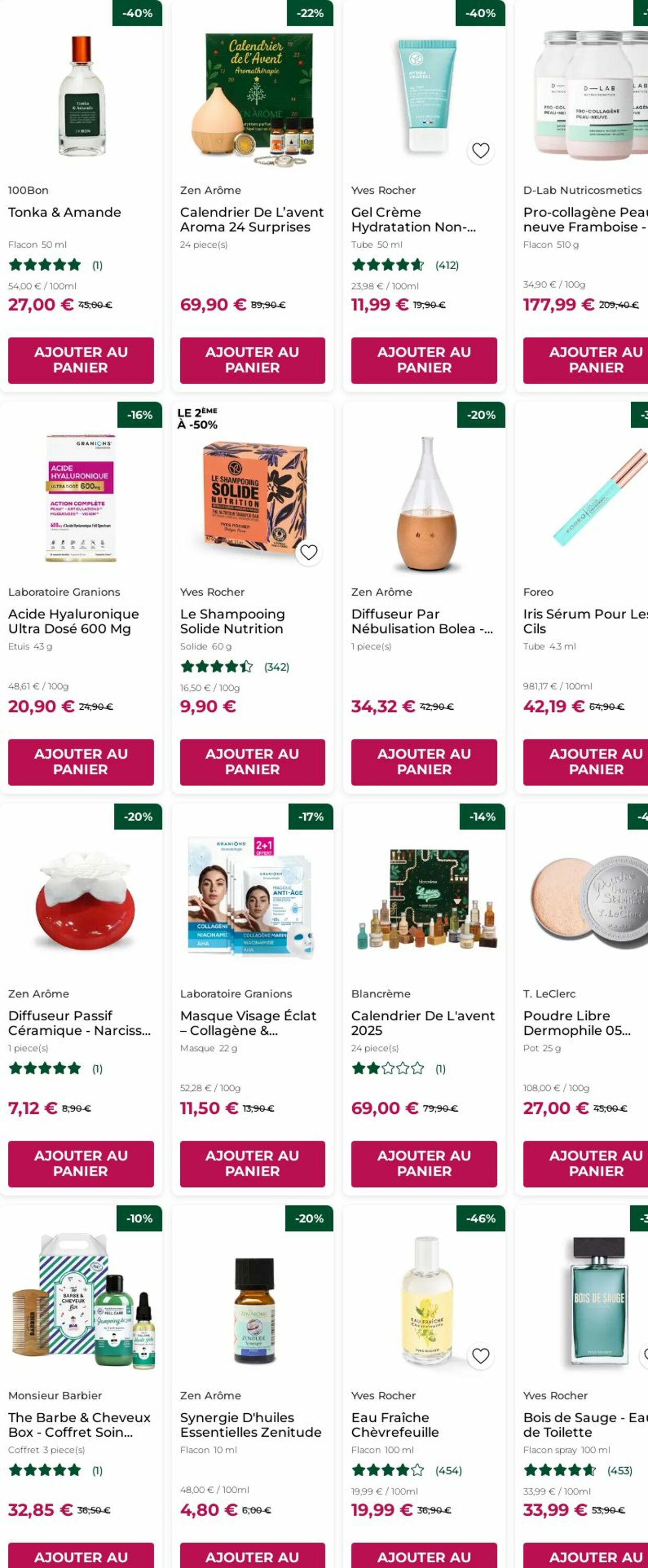 Catalogue Yves Rocher 08.12.2025 - 17.12.2025