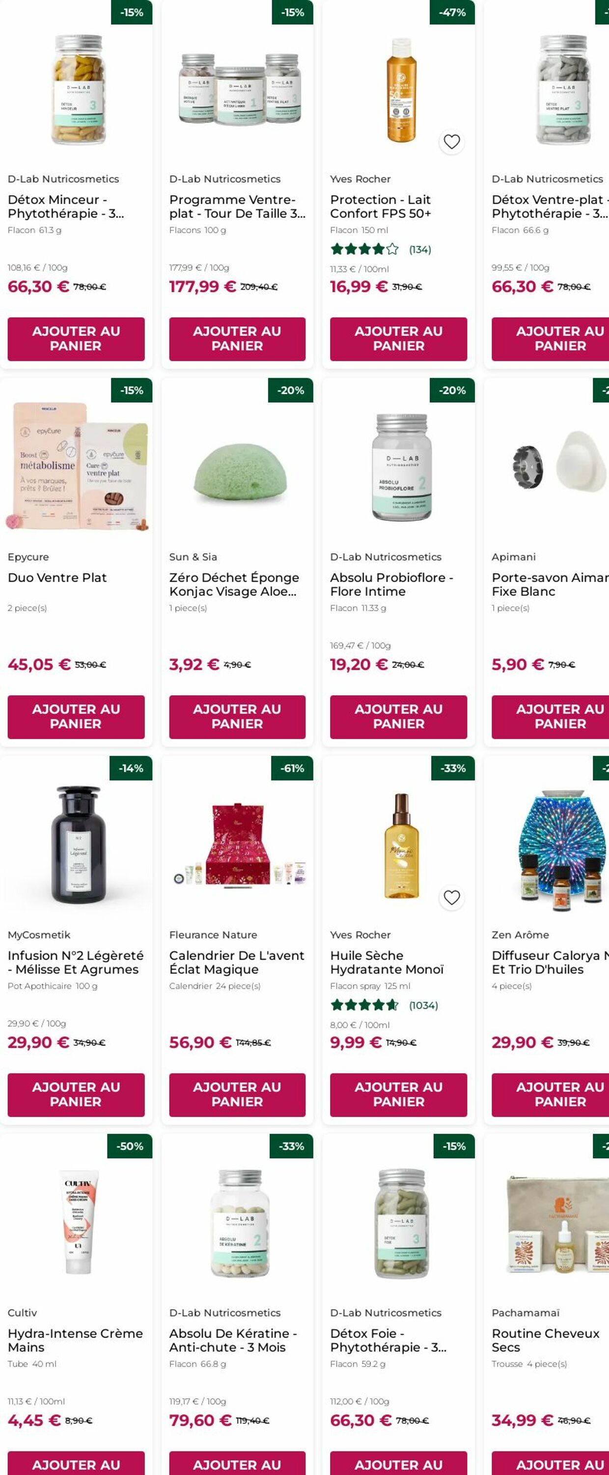 Catalogue Yves Rocher 08.12.2025 - 17.12.2025