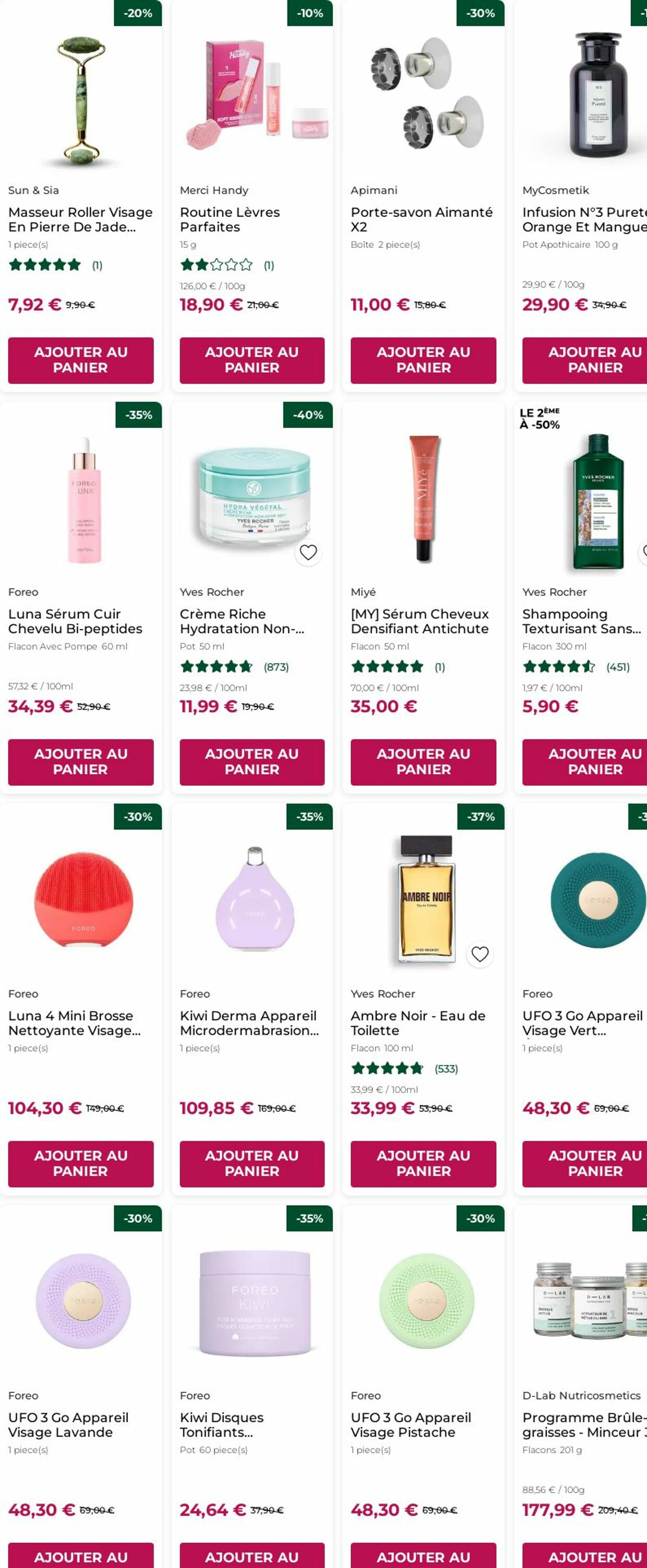 Catalogue Yves Rocher 08.12.2025 - 17.12.2025