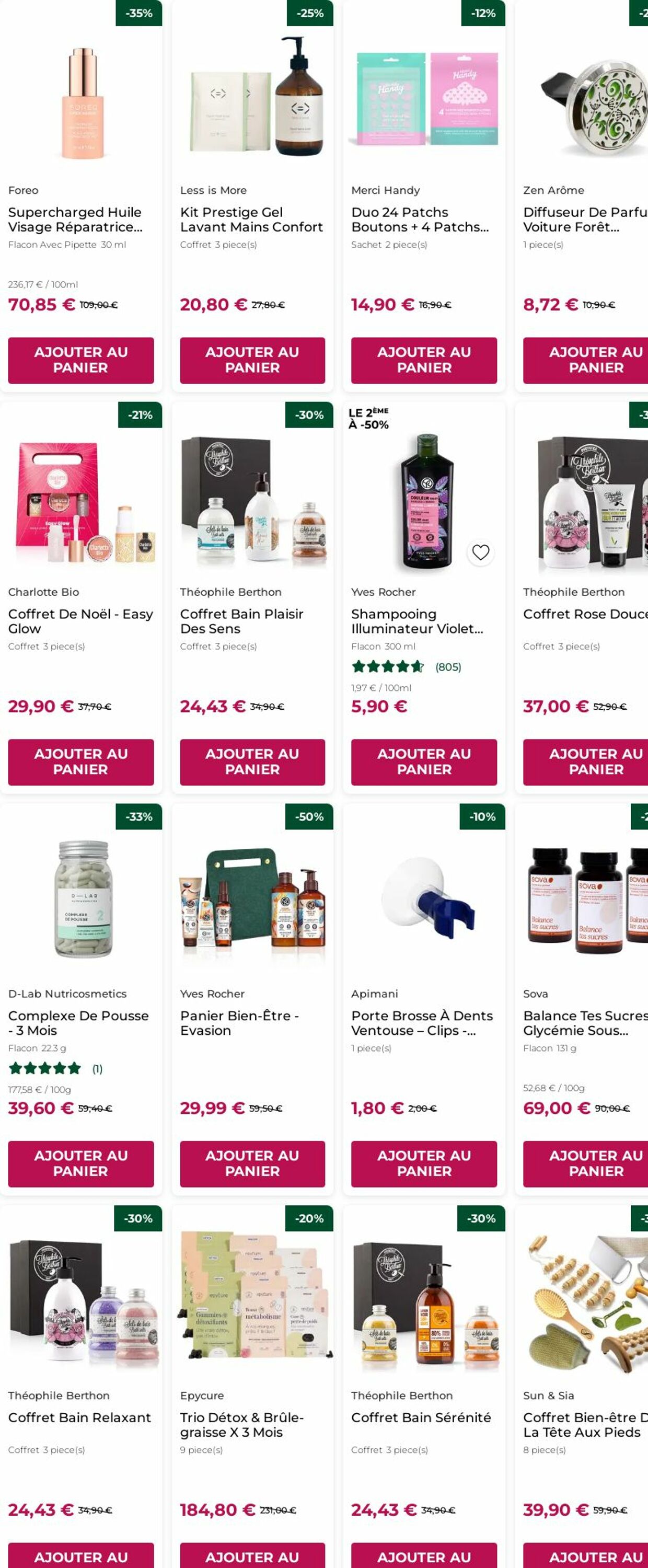 Catalogue Yves Rocher 08.12.2025 - 17.12.2025