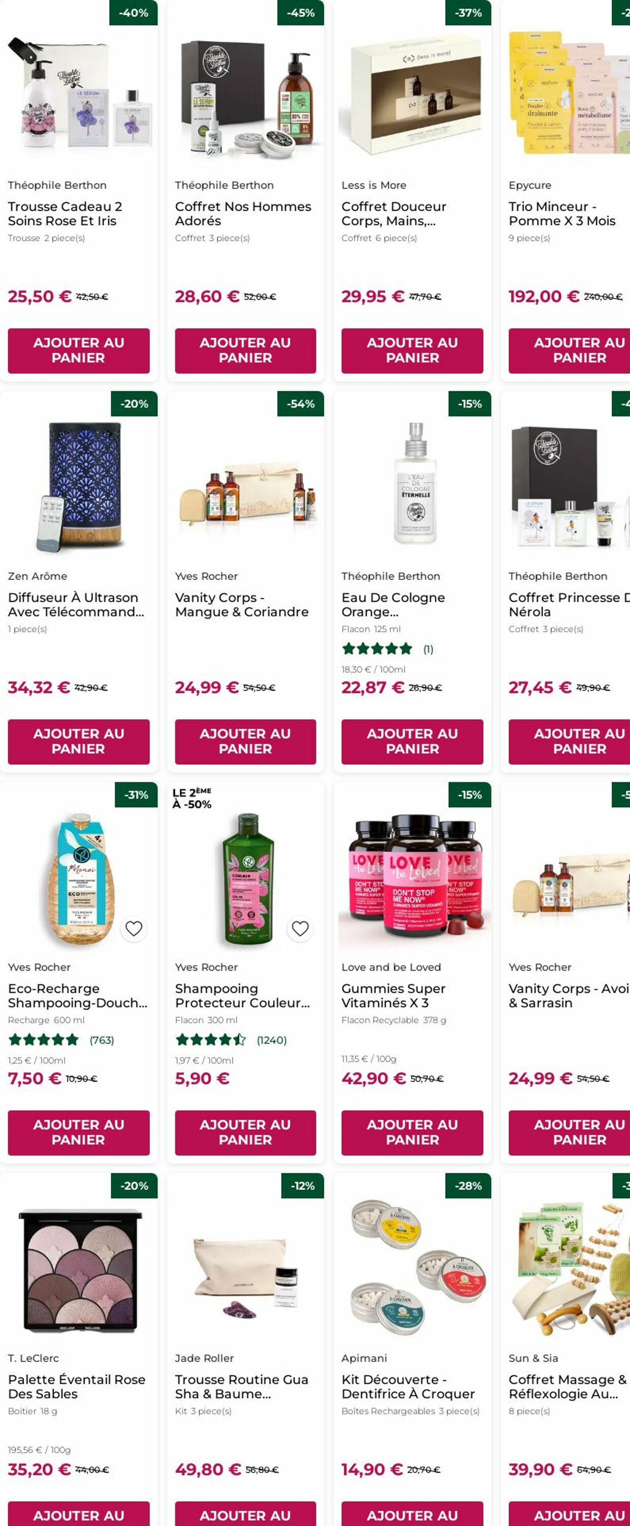 Catalogue Yves Rocher 08.12.2025 - 17.12.2025