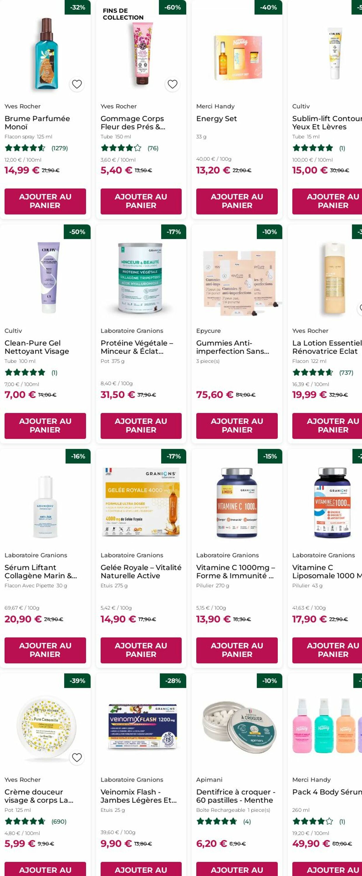 Catalogue Yves Rocher 22.12.2025 - 31.12.2025