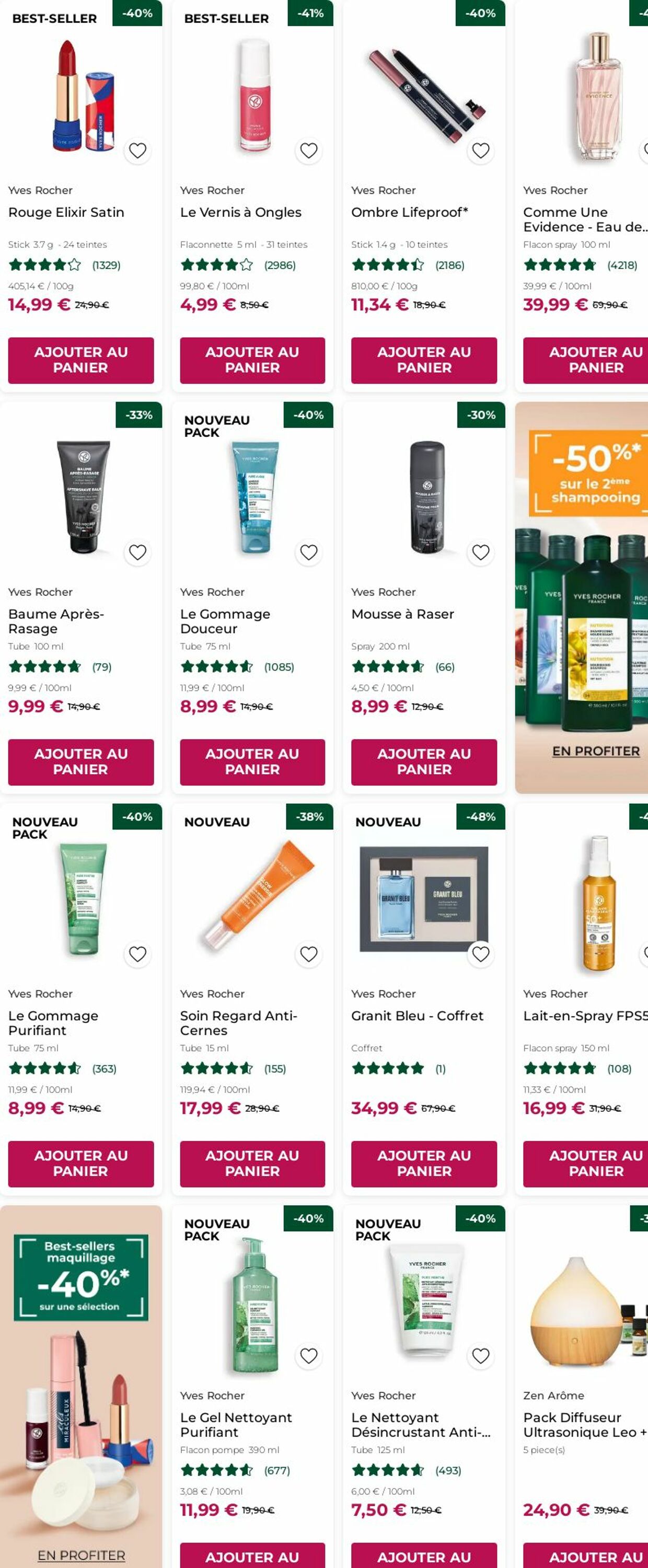 Catalogue Yves Rocher 22.12.2025 - 31.12.2025