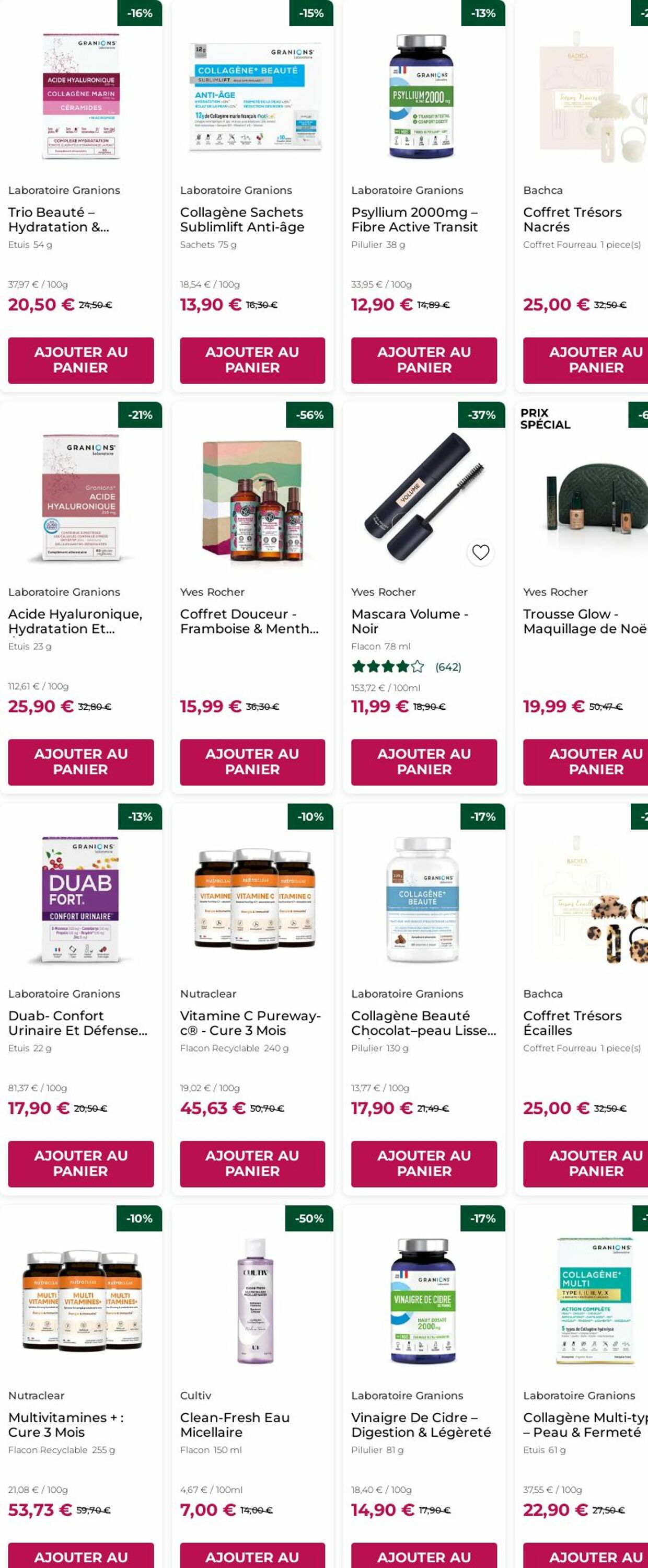 Catalogue Yves Rocher 22.12.2025 - 31.12.2025