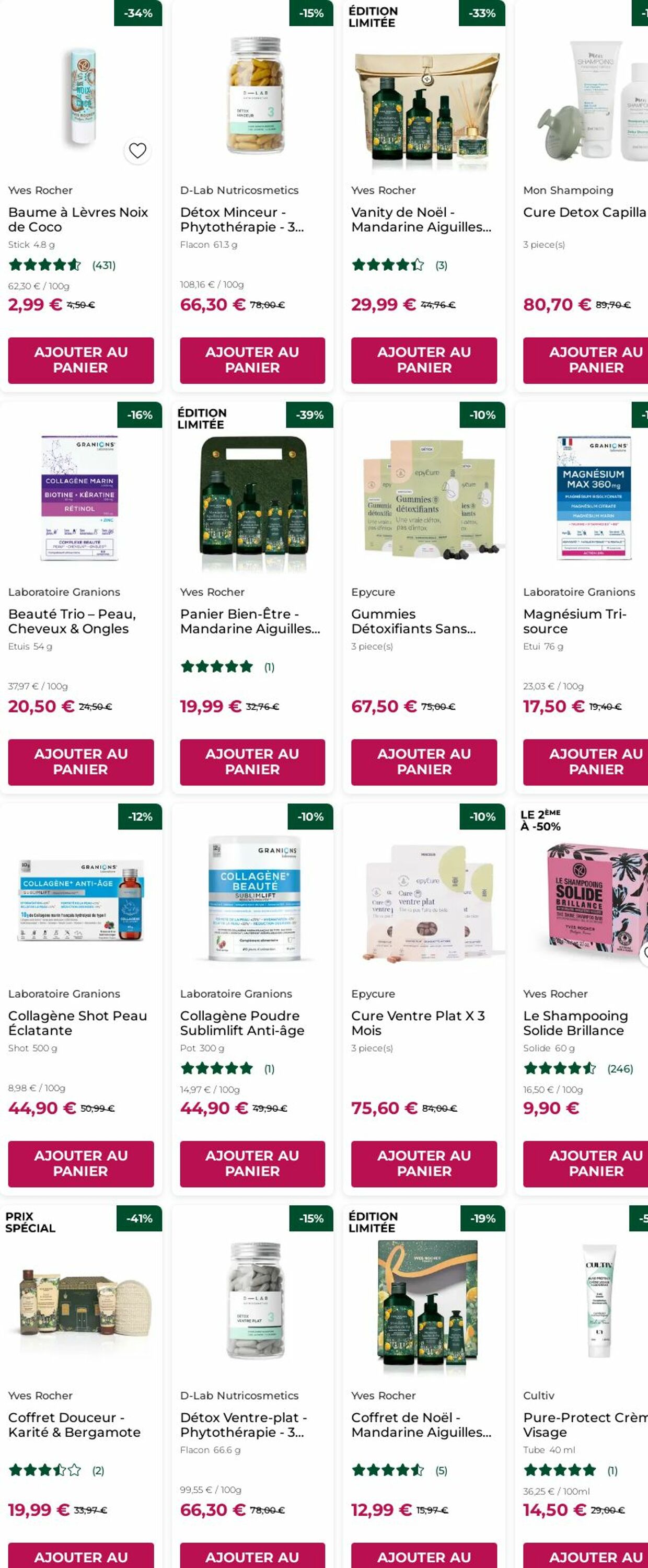 Catalogue Yves Rocher 22.12.2025 - 31.12.2025