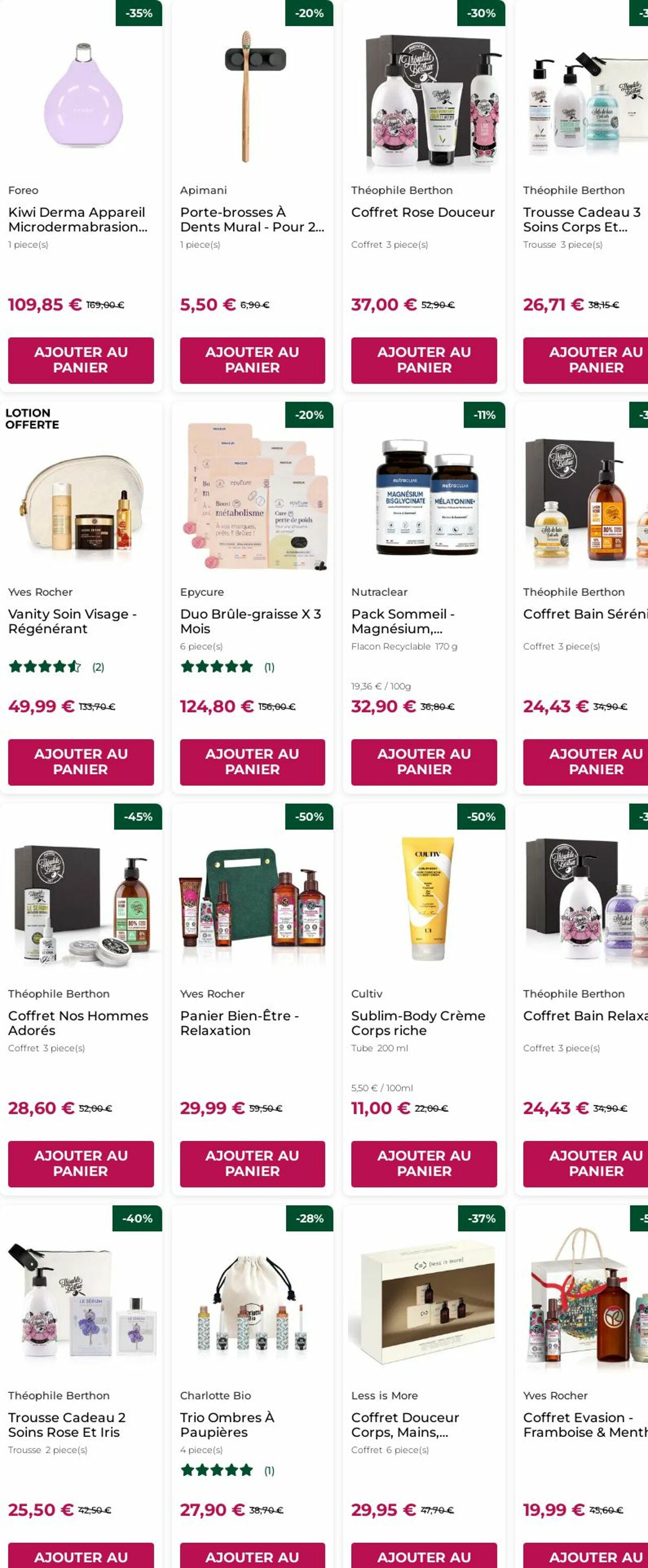 Catalogue Yves Rocher 22.12.2025 - 31.12.2025
