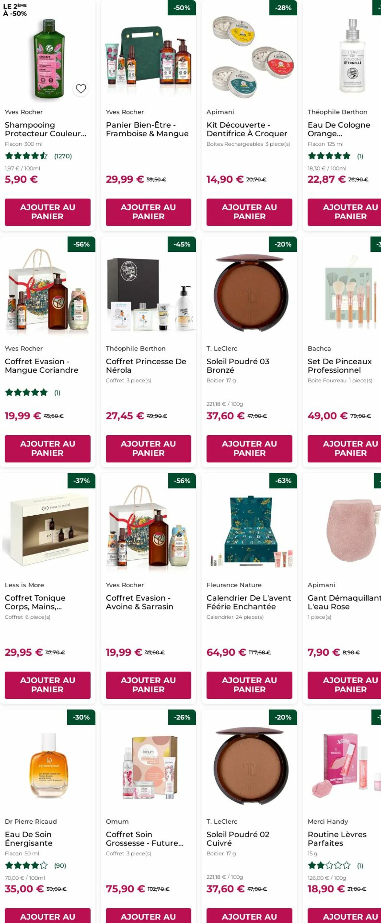 Catalogue Yves Rocher 22.12.2025 - 31.12.2025