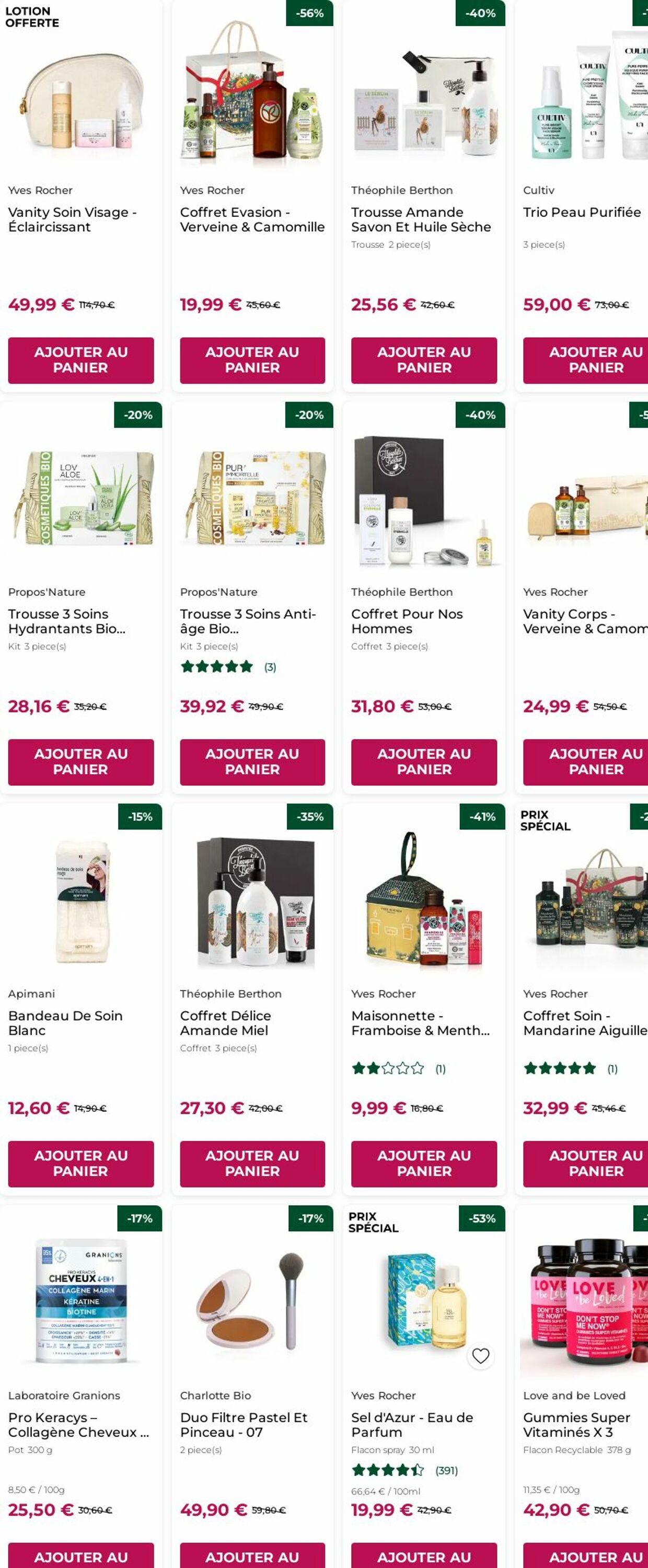 Catalogue Yves Rocher 22.12.2025 - 31.12.2025