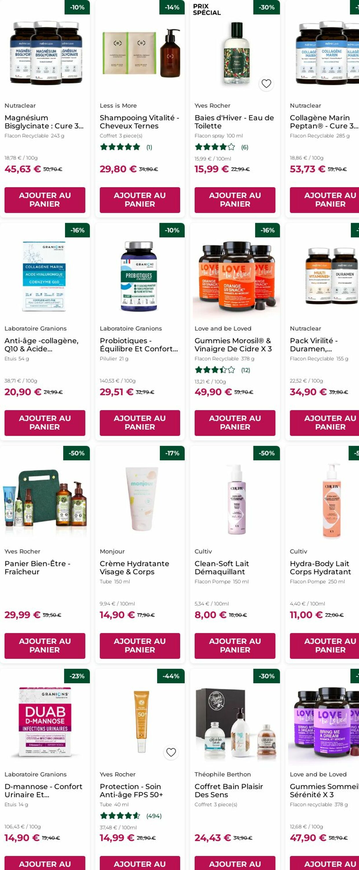 Catalogue Yves Rocher 22.12.2025 - 31.12.2025