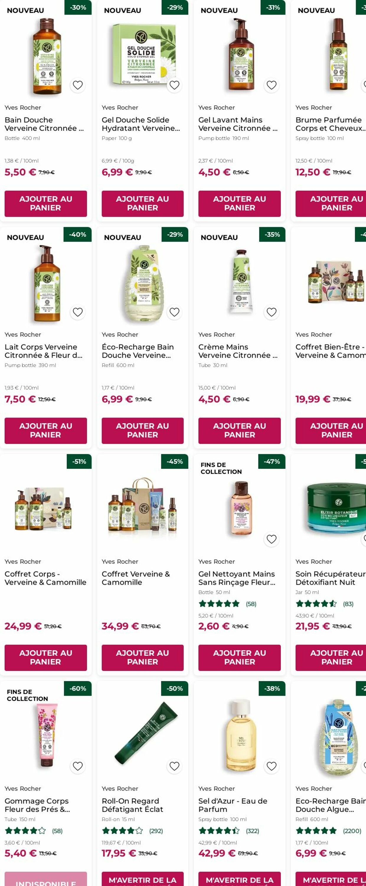 Catalogue Yves Rocher 21.07.2025 - 30.07.2025
