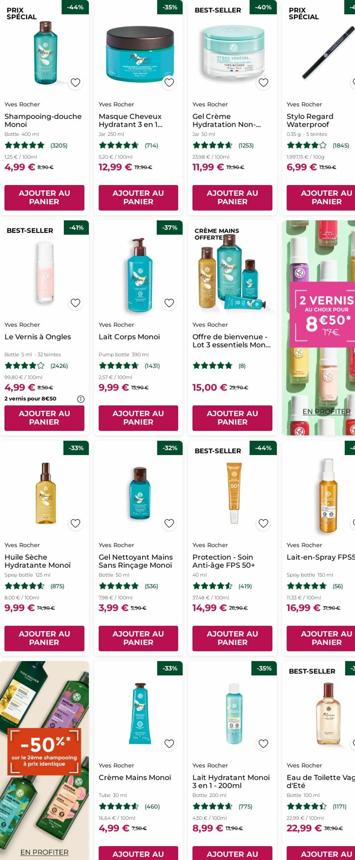 Catalogue Yves Rocher 21.07.2025 - 30.07.2025