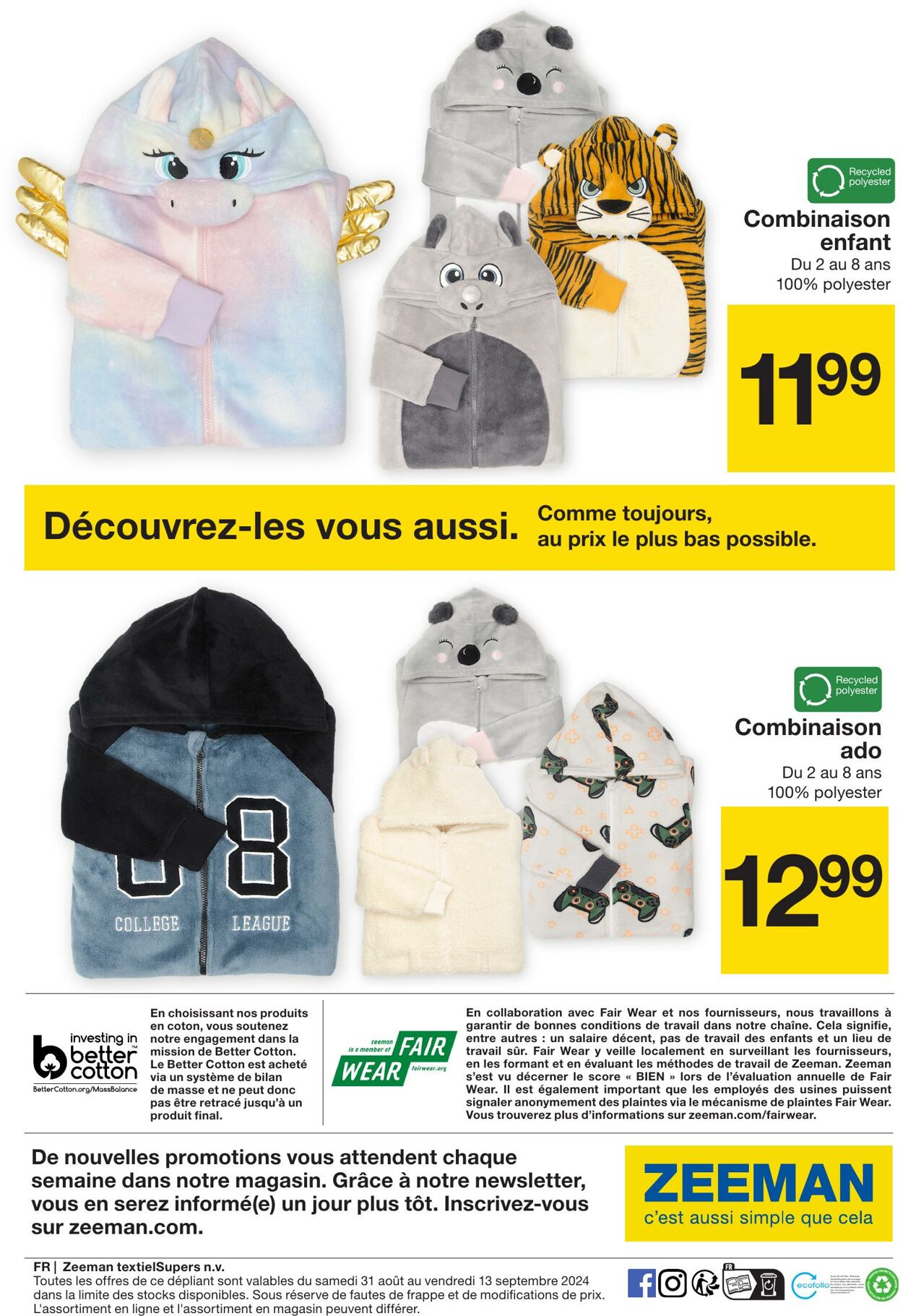 Catalogue Zeeman 31.08.2024 - 06.09.2024