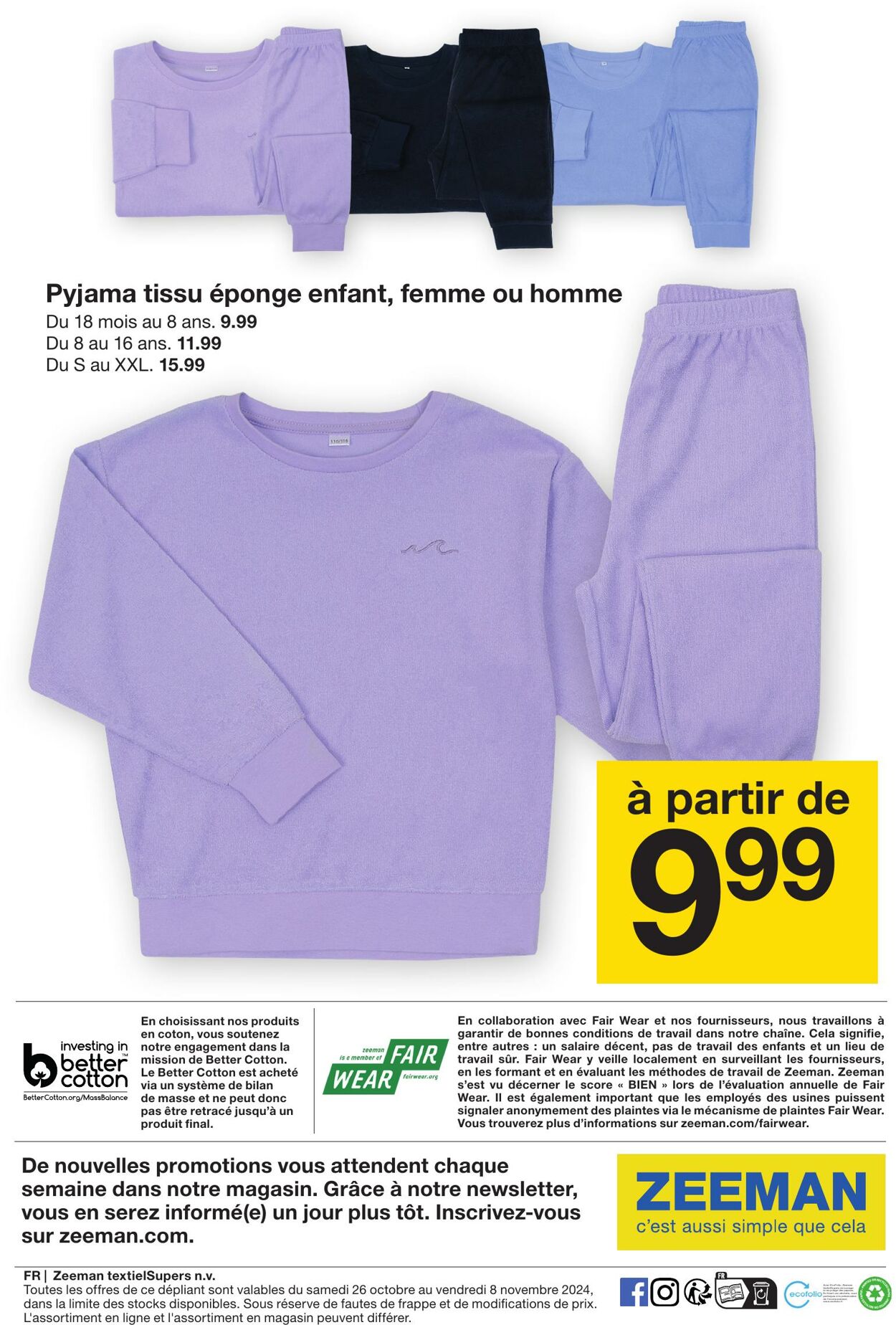 Catalogue Zeeman 26.10.2024 - 01.11.2024