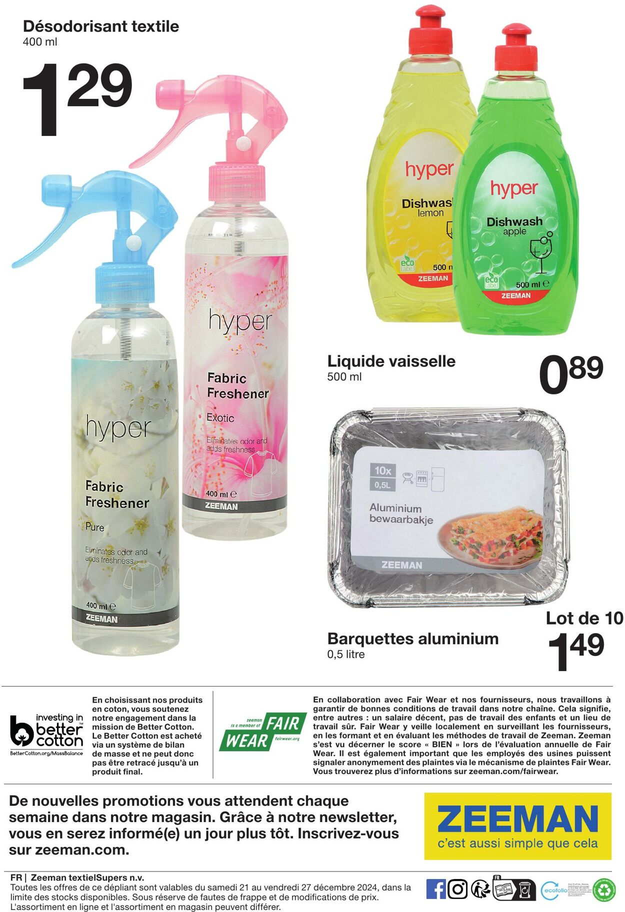 Catalogue Zeeman 21.12.2024 - 27.12.2024