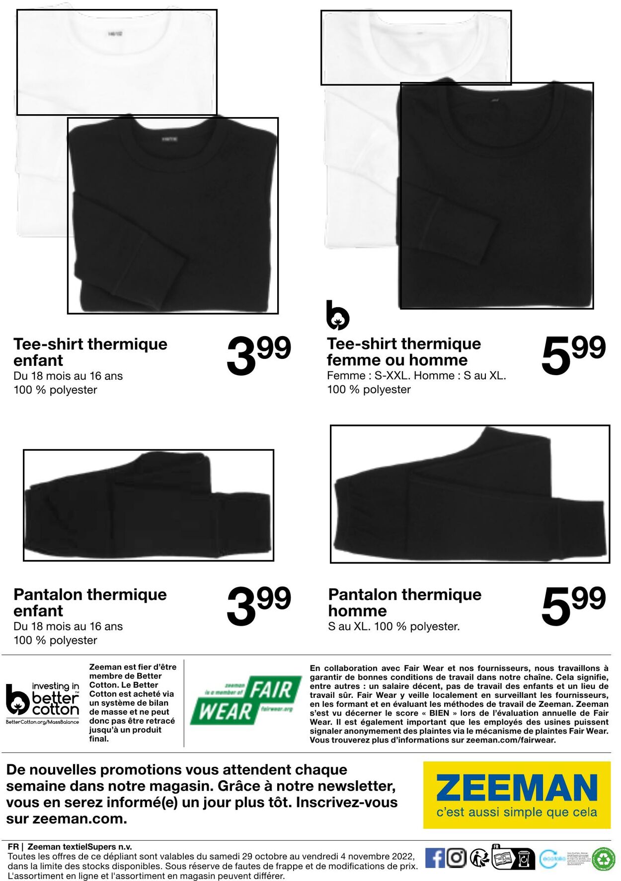 Catalogue Zeeman 29.10.2022 - 04.11.2022