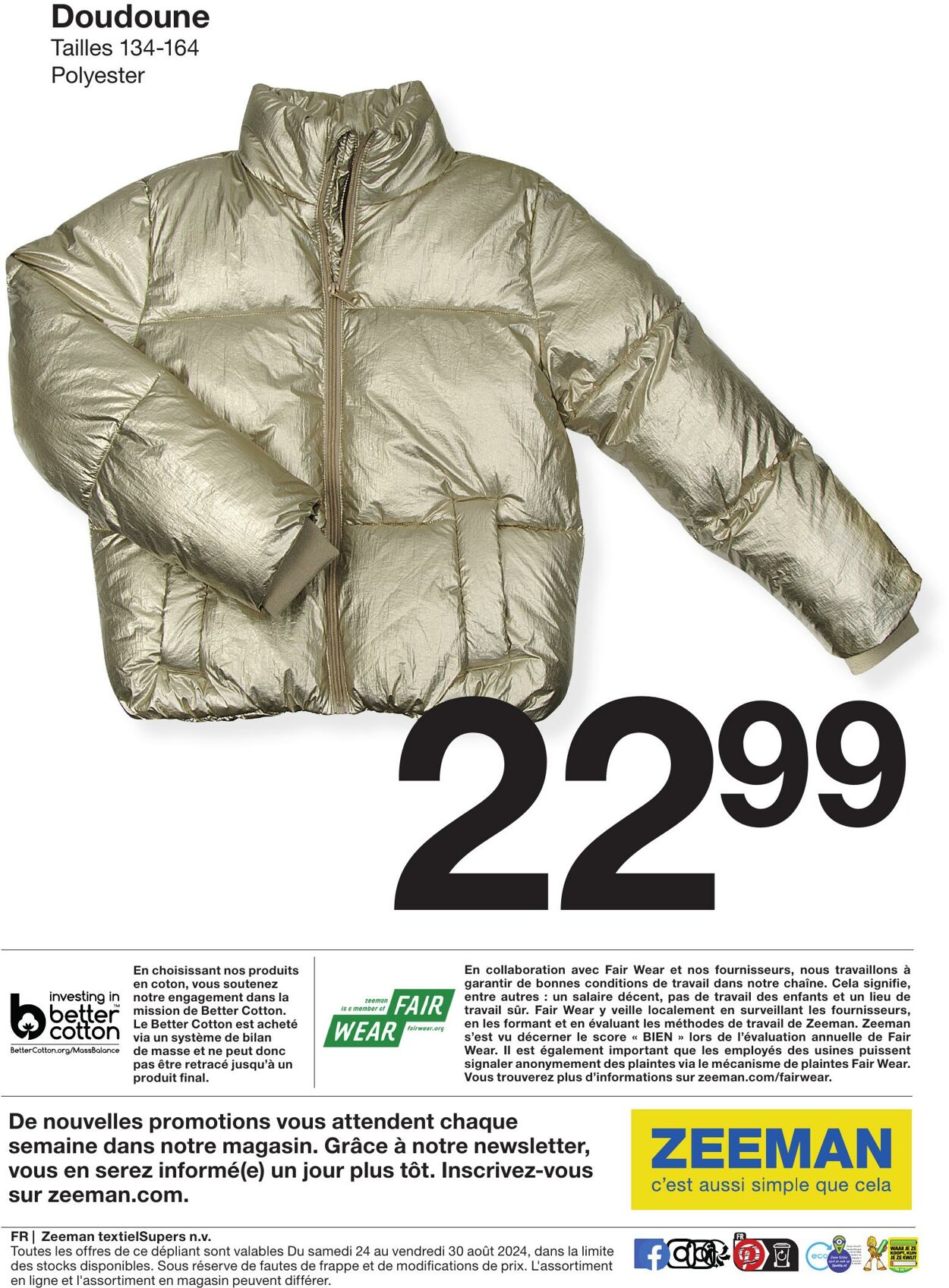 Catalogue Zeeman 24.08.2024 - 30.08.2024