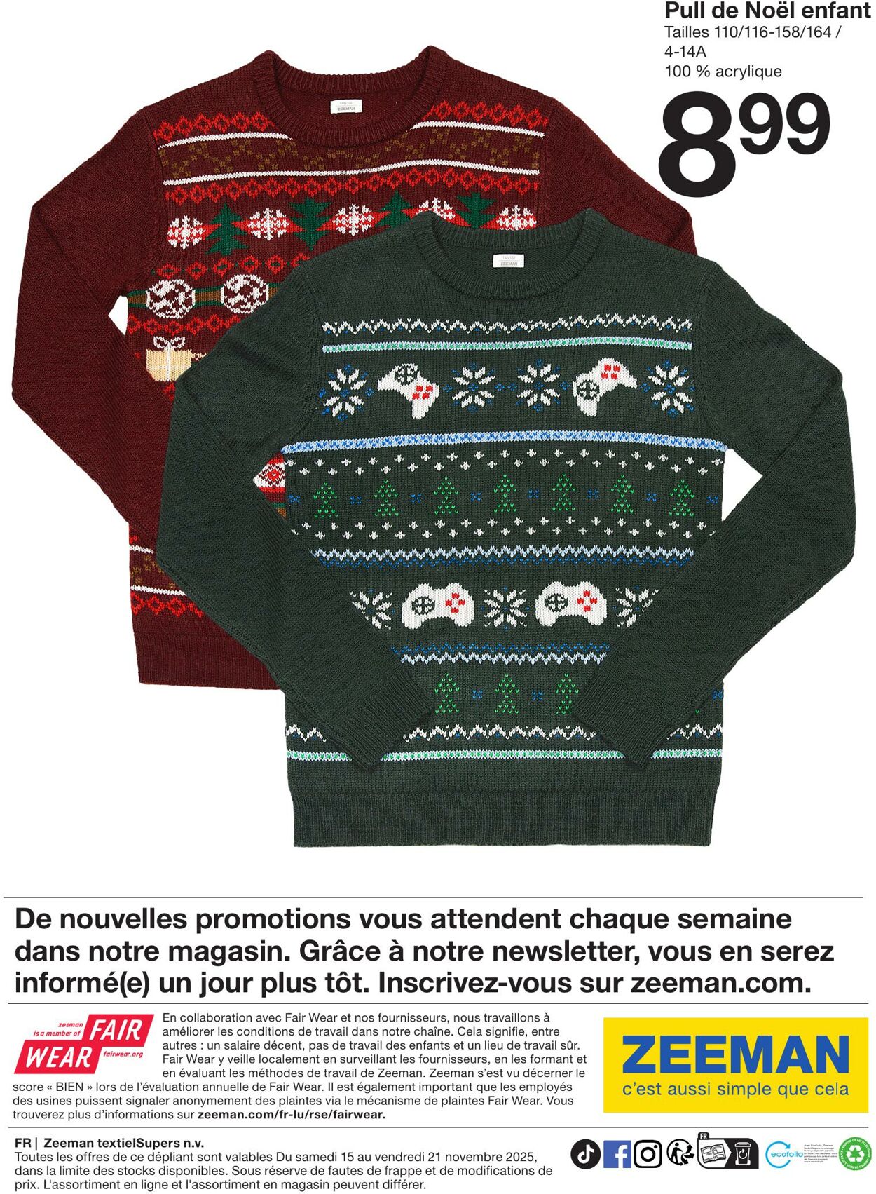 Catalogue Zeeman 17.11.2025 - 01.12.2025